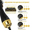 Hair Dryer Brush Hot Air Styler With Ceramic Ionic Tech, 1200W Volumizer for Drying, Curling, Smoothing and Blowouts, HG-905