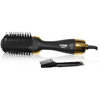 Hair Dryer Brush Hot Air Styler With Ceramic Ionic Tech, 1200W Volumizer for Drying, Curling, Smoothing and Blowouts, HG-905