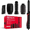 REVLON One-StepTM Blow-Dry Multi Air Styler 5-in-1 (Detachable heads, curler, dryer, volumizer, styler and shape enhancer). RVDR5370