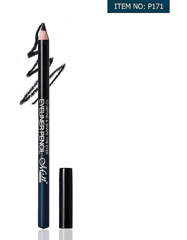 Eyeliner Pencil, Black, Matte Finish, Smudge-Resistant, Professional Precision Tip