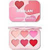 Sg Sheglam Flush Crush Cream Blush Palette-Blushing Bouquet