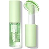 SHEGLAM Makeup - Jelly Wow Hydrating Lip Oil - Long-wearing moisturizing, non-sticky Plumping Lip Gloss with Sponge Tip Applicator (Green Apple Envy)