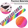 Nail Files (3 Pack), Emery Board Nail File for Acrylic Nails and Natural Nails, 100/180 Grit Double Sided Emory Boards Professional Nail Filer Reusable Washable Manicure-muticolor