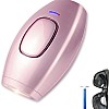 PureGlow Hair Removal, IPL Hair Removal Device, Permanent Hair Removal Device with 5 Energy Levels, Painless Hair Removal for Women and Men, Hair Remover for Facial, Legs, Arms, Body (Pink)