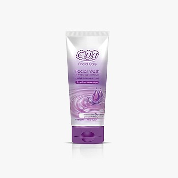 Eva Skin Care - Face Wash and Makeup Remover with Glycerin, Dry Skin, 150ml