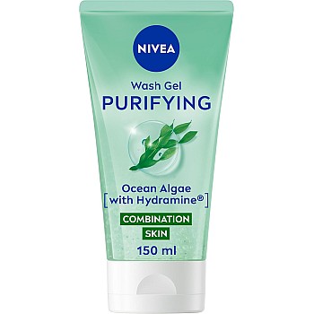 NIVEA Face Wash Cleanser, Purifying Cleansing, Combination Skin, 150ml