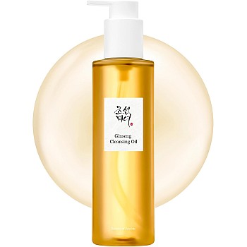 Beauty of Joseon Ginseng Cleansing Oil Waterproof Makeup Remover for Sensitive, Acne-Prone Facial Skin. Korean Skin Care for Men and Women, 210ml, 7.1 fl.oz