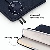 Laptop Sleeve 15.6 Inch Case Protective Cover Compatible with 15.6” Chromebook Notebook Computer, Slim Waterproof Padded Sleeve with Pocket, Navy Blue