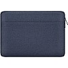 Laptop Sleeve 15.6 Inch Case Protective Cover Compatible with 15.6” Chromebook Notebook Computer, Slim Waterproof Padded Sleeve with Pocket, Navy Blue