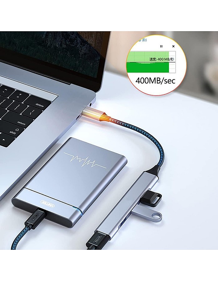 USB Type-C To USB HUB Converter 4 Ports