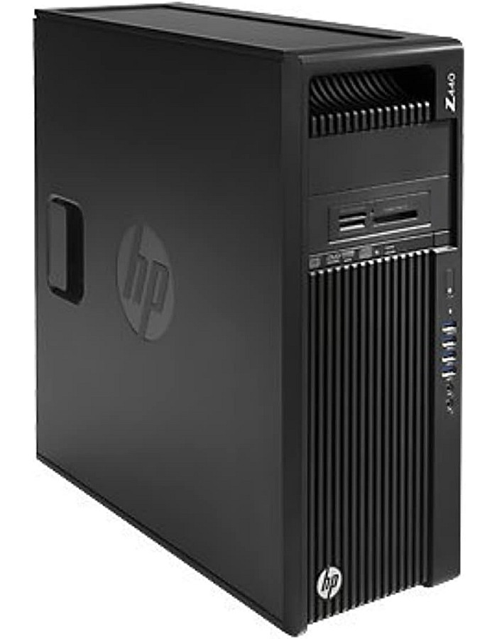 كيسة كمبيوتر اتش بي Z440 بمعالج انتل زيون E5 1620 v4 ذاكرة تخزين 1 تيرابايت رام 16 غيغابايت بلوحة مفاتيح انجليزي عربي ويندوز 10 برو اسود جيجا