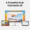 شاشة 32 بوصة 3840x2160 بدقة 4K من بينكيو لماك بوك® برو/اير، منفذ USB نوع سي مزدوج، توصيل طاقة 90 وات، مطابقة الوان ماك، تحكم في السطوع والصوت على ما