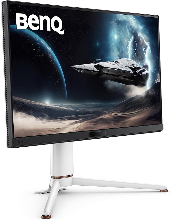 شاشة ألعاب موبيوز EX271Q مقاس 27 بوصة بدقة 2K QHD وتردد 180 هرتز وزمن 1 ثانية بمنفذ USB-C بقوة 65 وات، HDR400، وتقنيات ذكاء اصطناعي للتباين ومحرك بيكس سول