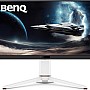 BenQ MOBIUZ EX271Q 27 Inch 2K QHD Gaming Monitor, 180Hz 1ms, 95% DCI-P3, USB-C 65W, HDR400, Game Art Colours, AI Contrast for Dark Scenes, KVM, FreeSync, DP 1.4, Remote Control, 3 Years Warranty