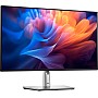 شاشة P2725H مقاس 27 بوصة من ديل بدقة FHD 1920x1080 100 هرتز بشاشة IPS ووقت استجابة 5 مللي ثانية ومعيار 99% RGB ومنفذ USB نوع سي عرض HDMI وVGA و4x أسود