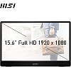 شاشة محمولة برو MP161 E2 15.6 بوصة FHD - لوحة بمعيار مقاومة للمياه 1920×1080، 60 هرتز، عملية (لكمبيوتر ولاب توب وموبايل)، مكبرات صوت معززة، إطار وحامل -