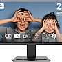 شاشة كمبيوتر MSI PRO MP223 E2، 22 بوصة، VA، 1920 × 1080 (FHD)، 100 هرتز، مزامنة تكيفية، HDMI، منفذ فيديو، منفذ عرض، قابلة للتركيب على حامل VESA، إمالة، 1 مللي ثا