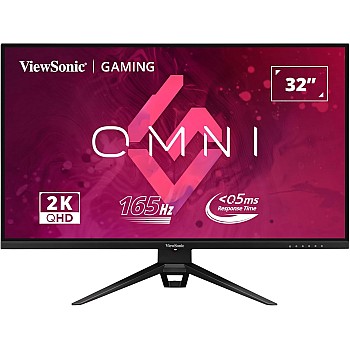 ViewSonic VX3219 2K-PRO-2 Gaming Monitor 32inch |165Hz |<0.5Response Time | AMD FreeSync Premium |NVIDIA G-Sync Compatible | 3 Years Local Warranty