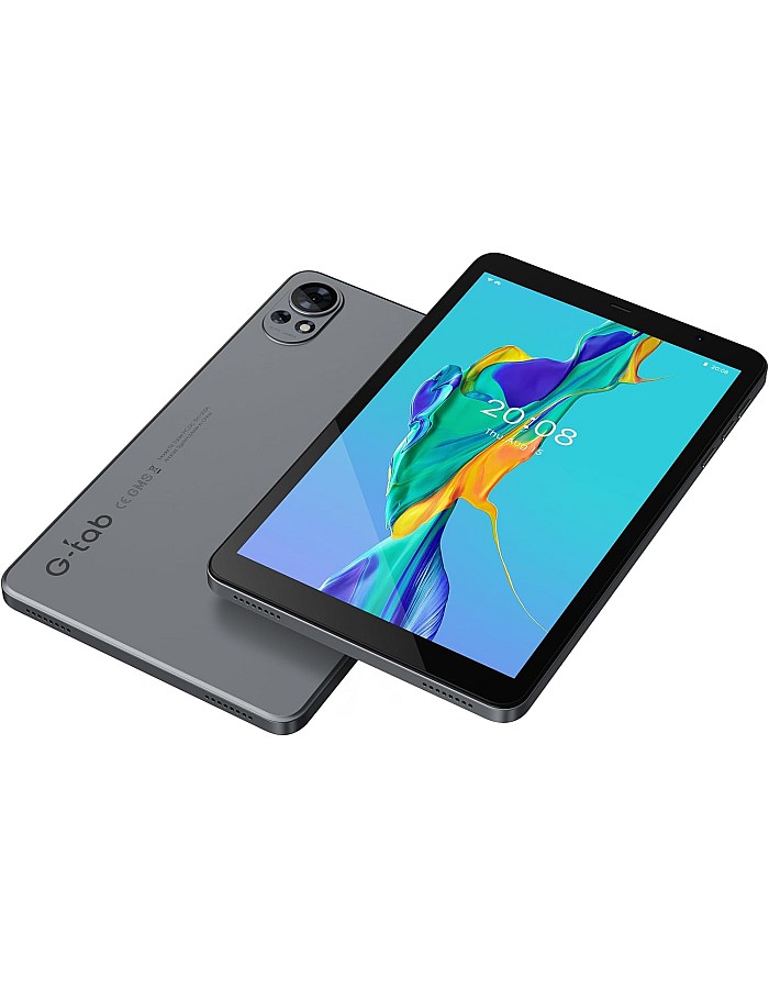 تابلت T8S شبكة واي فاي الجيل الخامس 5G، ذاكرة رام: 4+4 GB، ذاكرة ROM: 64GB، شاشة IPS LCD 8 بوصة 800×1280، بطارية 5000 mAh بنظام أندرويد 14 وكاميرا أمامية 2MP وخلف