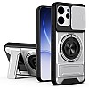 Case Cover Shock Resistant UNBLACK Protect Camera TPU + PC With KickStand Compatible with Oppo Reno 15F / Reno 15 5G (Blue)