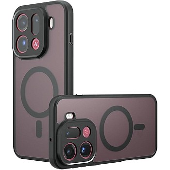 جراب هاتف GQ لهاتف Oppo Find X9 Pro 5G المغناطيسي | قلب مغناطيسي N52 مع 38 نقطة مغناطيسية | إطار من مادة TPU المقاومة للصدمات وغطاء خلفي من البولي كربونا