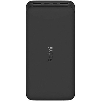 Xiaomi Redmi 18W Power Bank 20000 mAh, Fast Charge, Bi-Directional Fast Charging with 18 W, Two Inputs and Outputs, High Capacity, iPhone Compatible External Battery | 6 Month Local warranty