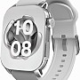 CardoO Smart Watch X Apex – 2.01” AMOLED Display, Bluetooth Calling, Fitness & Health Tracker, 100+ Sports Modes, Heart & SpO2 Monitor, IP68 Waterproof – Compatible with Android & iOS - Silver