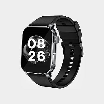 CardoO Smart Watch X Apex – 2.01” AMOLED Display, Bluetooth Calling, Fitness & Health Tracker, 100+ Sports Modes, Heart & SpO2 Monitor, IP68 Waterproof – Compatible with Android & iOS - Black