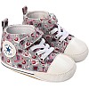 Mix&Max baby-girls Velcro Strap Sneakers Shapes Printed Sneaker