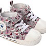Mix&Max baby-girls Velcro Strap Sneakers Shapes Printed Sneaker