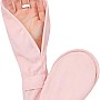 AmazingEGP | Women's Fingerless UV Protection Driving Gloves, White and Gray, Polyester, 24x10cm, Breathable Lightweight Anti-Slip