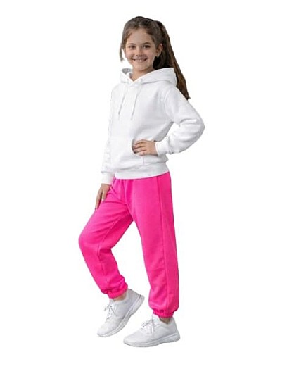 بنطلون رياضي غير رسمي من البوليستر للبنات الصغيرات من ان جي