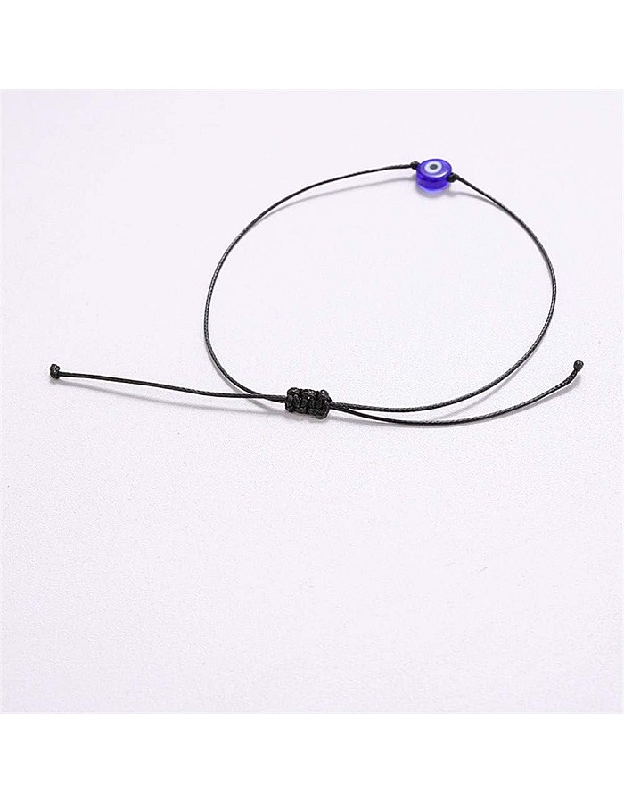 N/Q 2Pcs Handmade Evil Eye Bracelet for Women Mens Friend Couples Handwoven Adjustable Luck Protection Amulet String Bracelets Lucky Jewelry