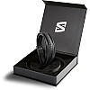 SERASAR Men's Leather Bracelet - Black/Brown with Stainless Steel Magnetic Clasp, Adjustable Bracelet for Men and Teenagers, Jewellery Accessories for Men, Gift Idea for Husband, Boyfriend, Father