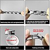 Stainless Steel Bracelet, Flexible, Silver, 18 cm