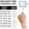 Stainless Steel Bracelet, Flexible, Silver, 18 cm