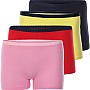 4 piece set of stretch cotton underwear for women - Assorted Colors