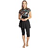 3 Piece Tankini Set - Skirt - Leggings