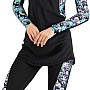 LIBRA SPORT Womens Asymmetrical Basic Two Piece Swimsuit