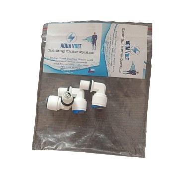 AQUA VOLT Membrine Spare Parts (2 Membrine Easy + 1 Sixbalf Elbow)