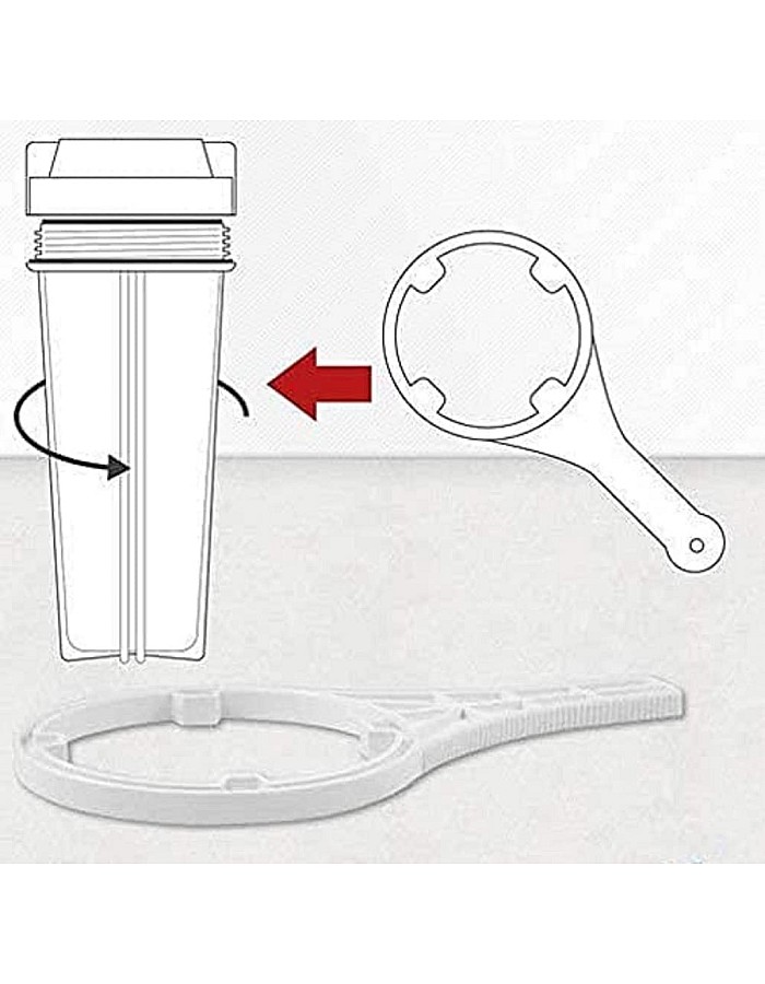Universal Type RO Water Purifier 10in Wrench Housing Spanner
