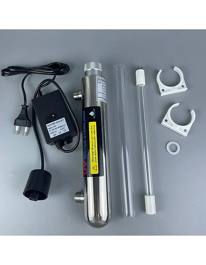 uv unit for sterilizing drinking water from viruses and bacteria