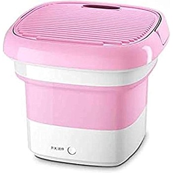 Generic Mini Travel & Trip Washer - Lightweight & Compact & Folds Easily - Front Load - Stainless Steel - Portable - 5kg Capacity - Multi Color - Energy Efficient