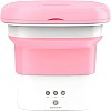 SAVING HOME Mini Foldable Washing Machine Folding Small Automatic Washing Machine With Touch Screen Portable Washing Machine Small Statur Big Intelligence