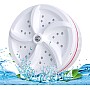 Ultrasonic Mini Washing Machine, Portable Mobile Washing Machine with Switch, Multifunctional Ultrasonic Turbine with USB for Motorhomes, Dormitories, Home, Travel, Camping