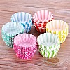 Royals Fancy Color Muffin Paper Cups – Pack of 300 Multicolor Cupcake Liners for Baking Muffins, Cupcakes & Desserts | Greaseproof, Disposable, and Oven-Safe Party Bakeware for Birthdays & Events