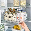 Lazy Susan Turntable Organizer for Refrigerator, Clear Rectangular Fridge Organizer Storage,Long Square Lazy Susan for Cabinet, Table, Pantry, Kitchen, Countertop(13.78"*10.24"*1.77")
