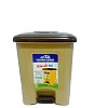 Stylish Waterproof Trash Can – Modern Design for Home and Offices (Light Brown)