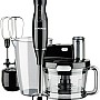TORNADO Hand Blender 1000 Watt, Food Processor, Whisk Black THB-1000MKL
