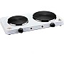 Akmy HP-001-D Electric Double Hot Plate, White